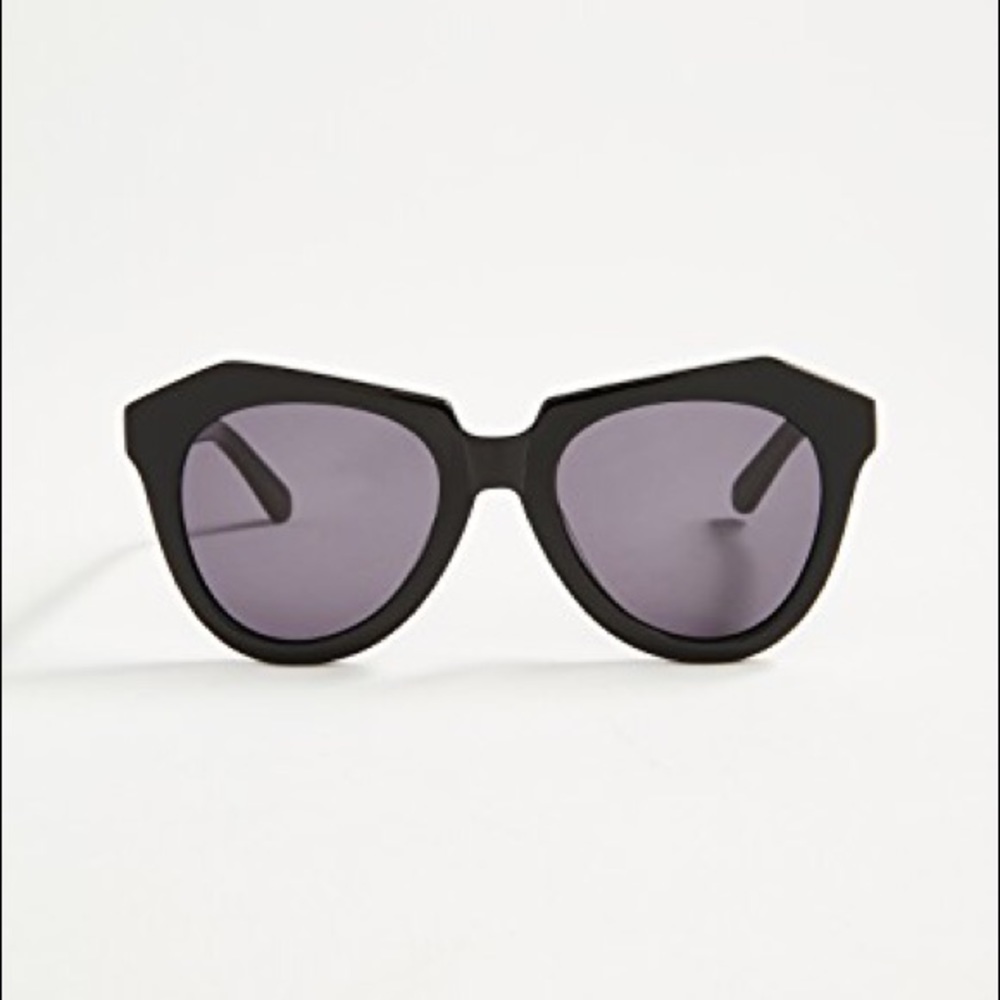 Karen Walker Number One Sunglasses - Black